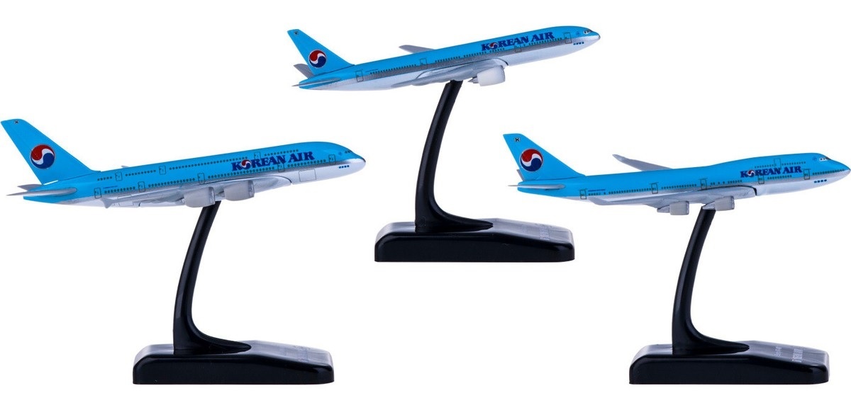 Hogan wings 1/1000 大韓航空 波音747-8 / 波音 787 / A380 三合一模型組