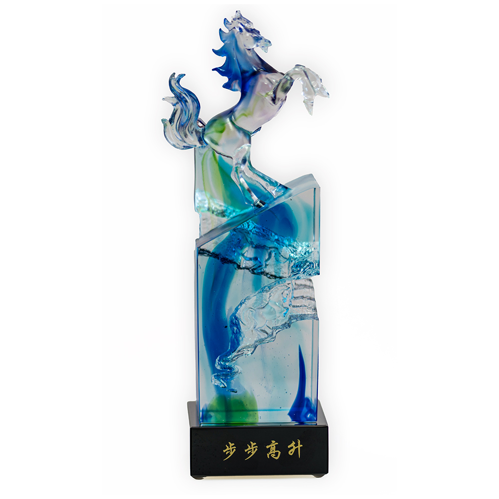 琉璃「步步高升」 開幕喬遷、升官榮調祝賀禮品首選