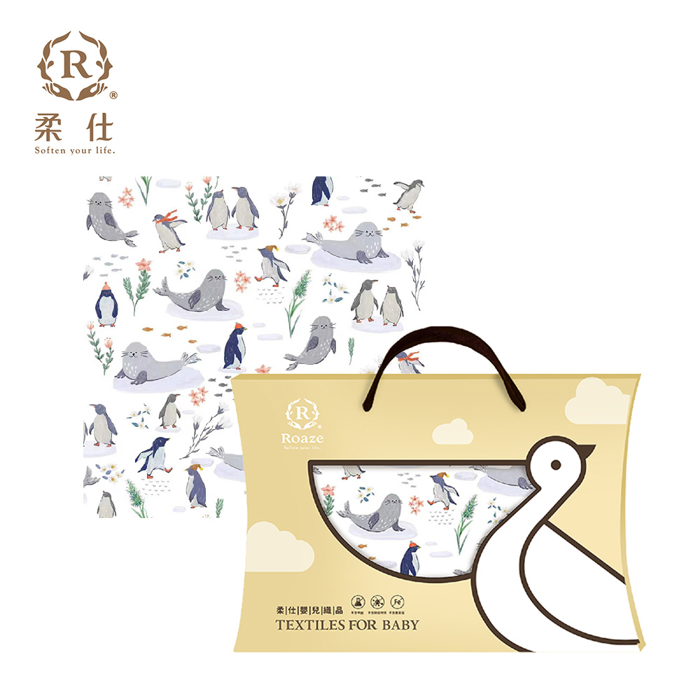 【Roaze 柔仕】冰絲竹纖維涼感紗布被 - 冰河漫步