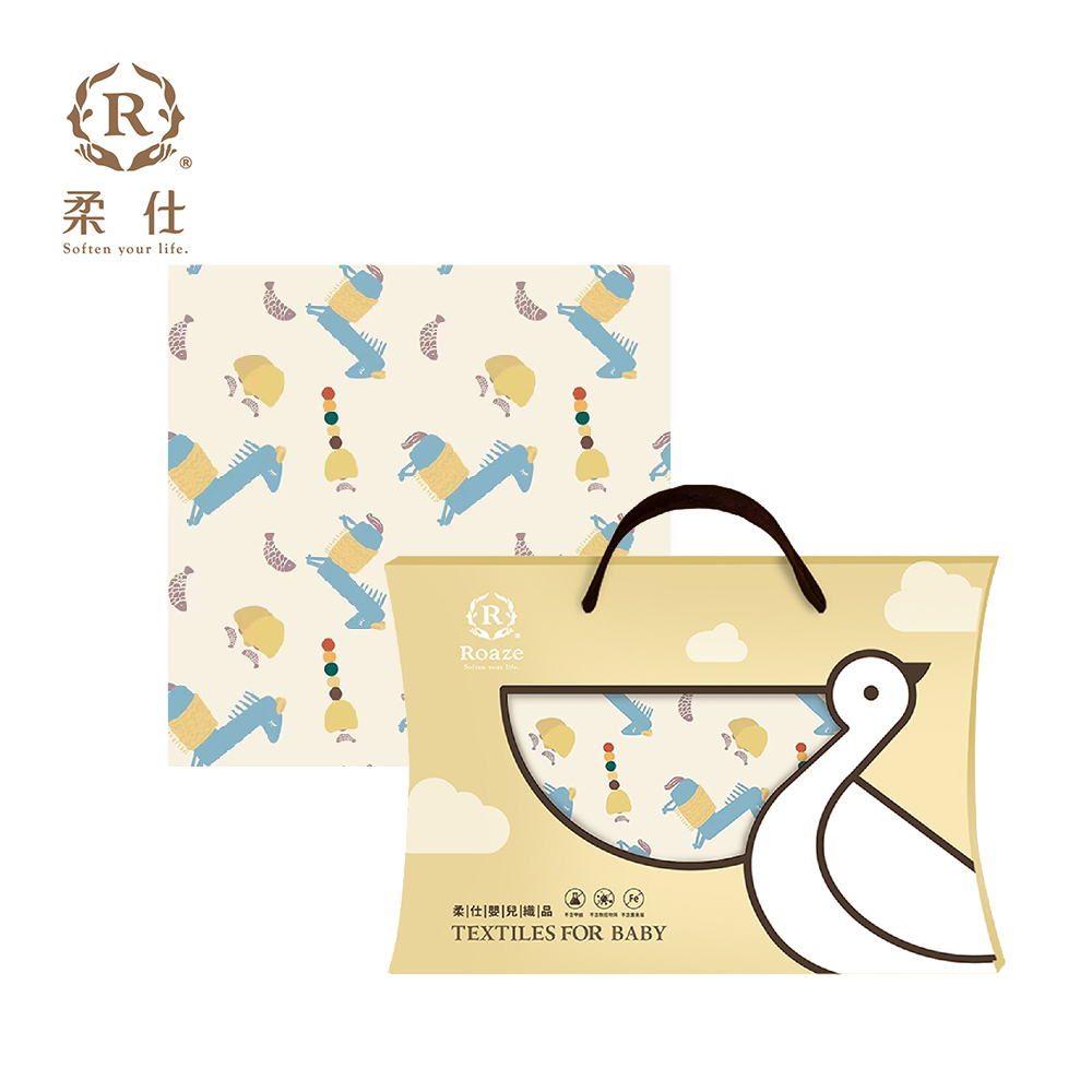 【Roaze 柔仕】冰絲竹纖維涼感紗布被 - 奇異駱馬