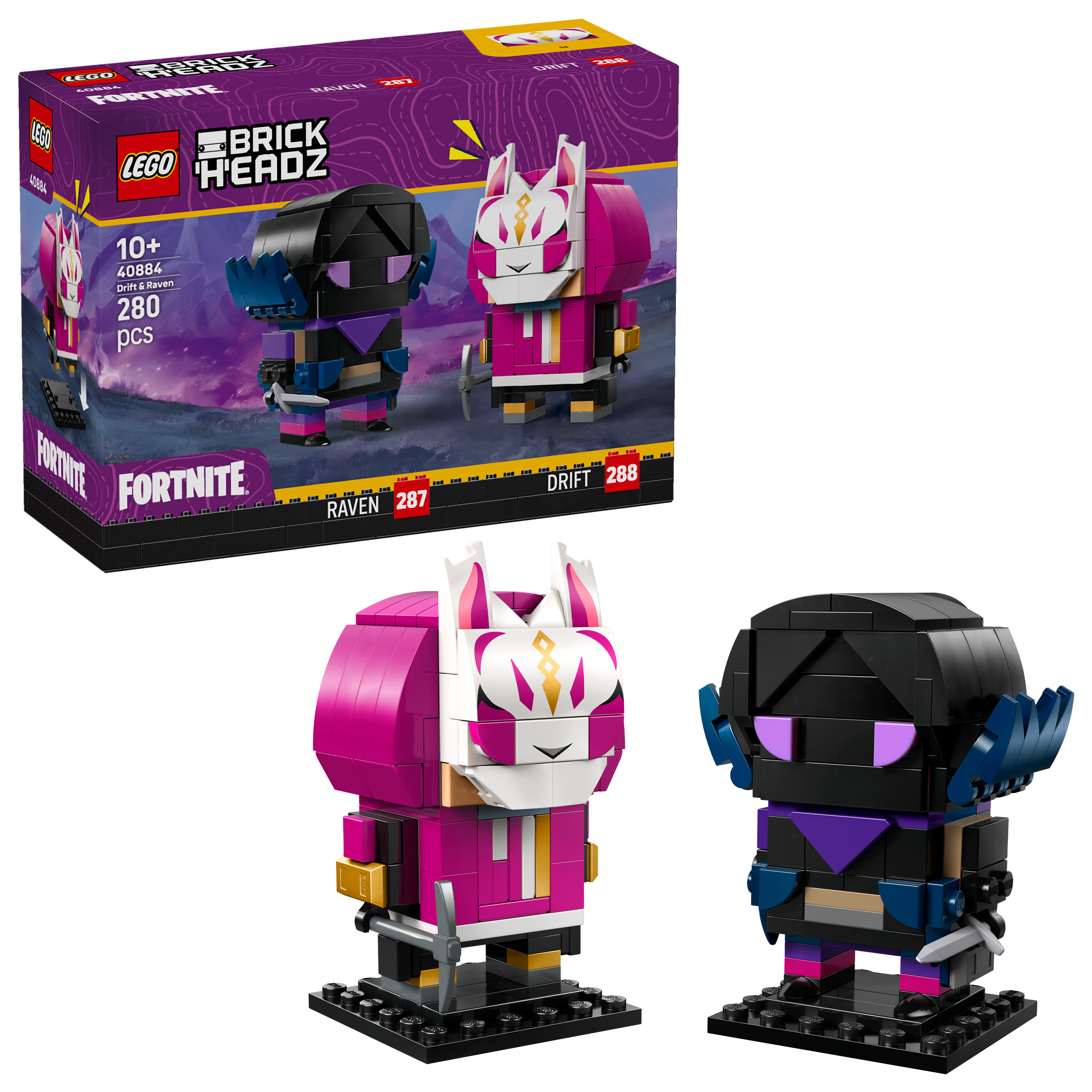 40884 Drift 和 Raven 玩偶