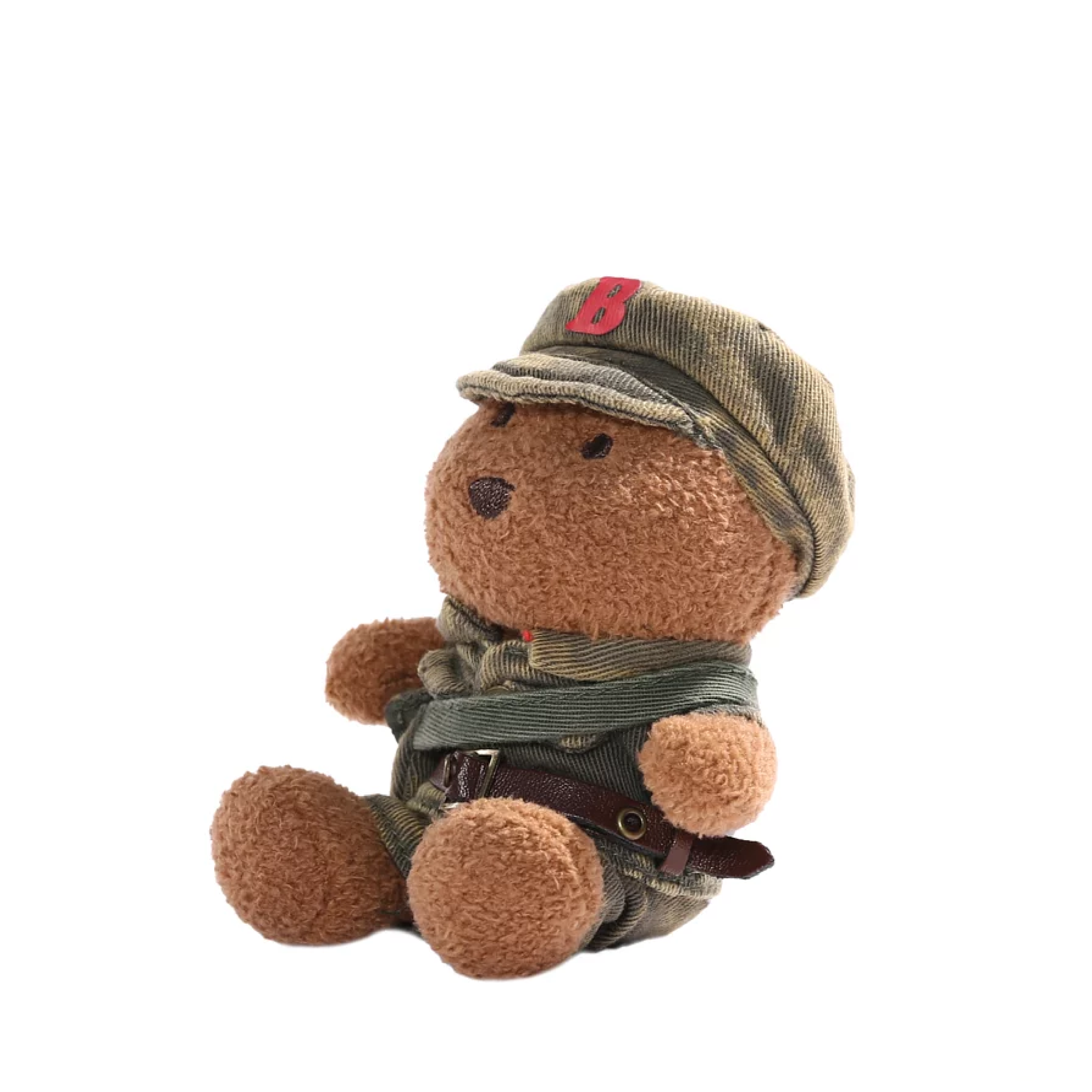 BOC 毛絨公仔3.5吋 - 中國軍裝熊