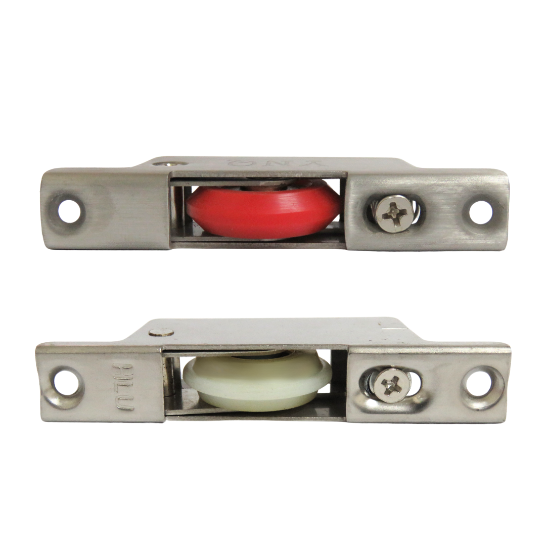 【五金小姐】白鐵調整輪 30mm V輪 T輪 [ 2入/包 ]