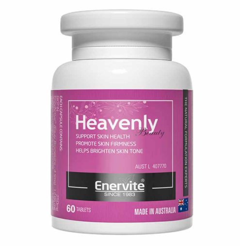 [S] ENERVITE HEAVENLY BEAUTY 60 TABLETS, 9349372007851 (SZZ728)