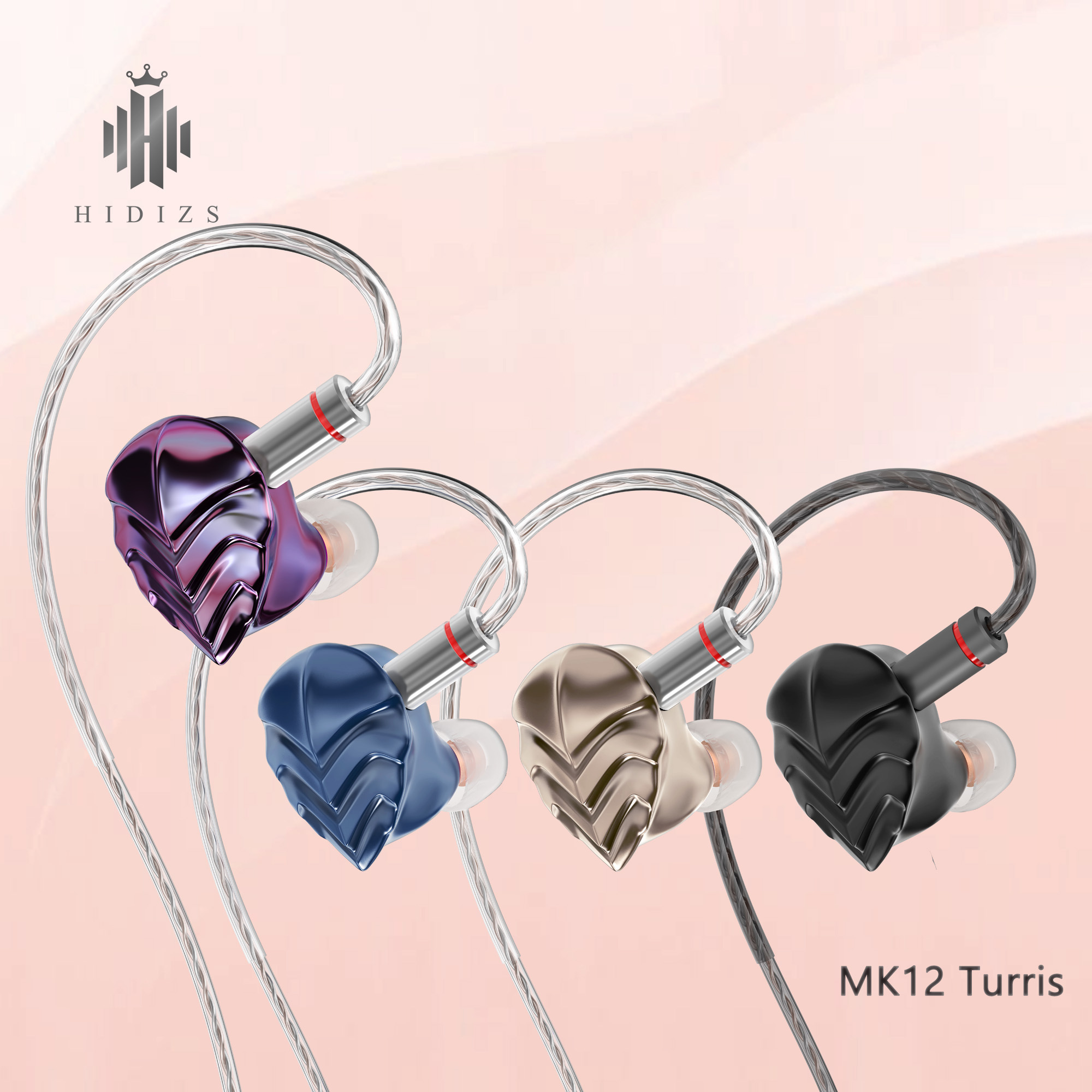 Hidizs MK12 Turris 91% 純鎂™ 振膜動圈單元入耳式耳機