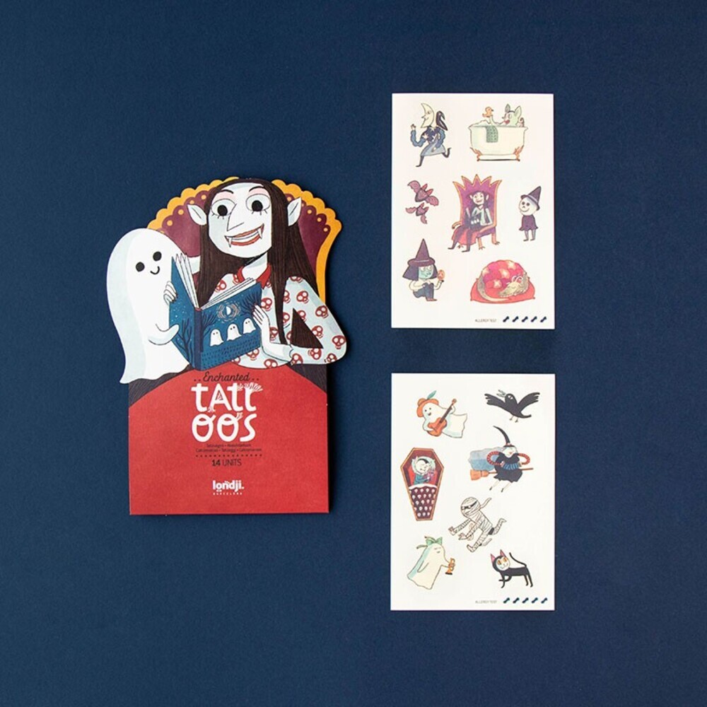 西班牙Londji 魔法城堡紋身貼紙