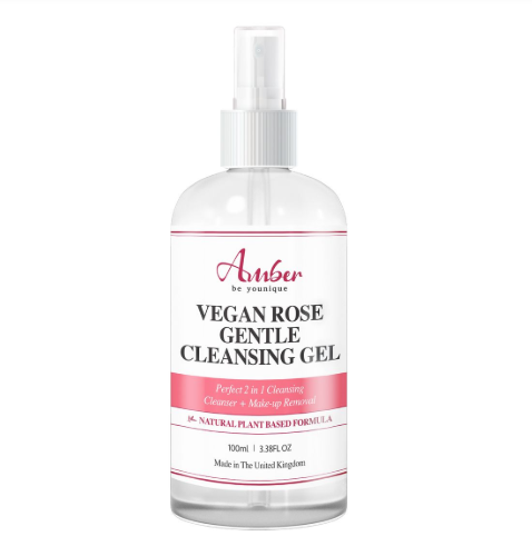[S] BEAUTY AMBER VEGAN ROSE GENTLE CLEANSING GEL 100ML, SBU448 (SBU448)