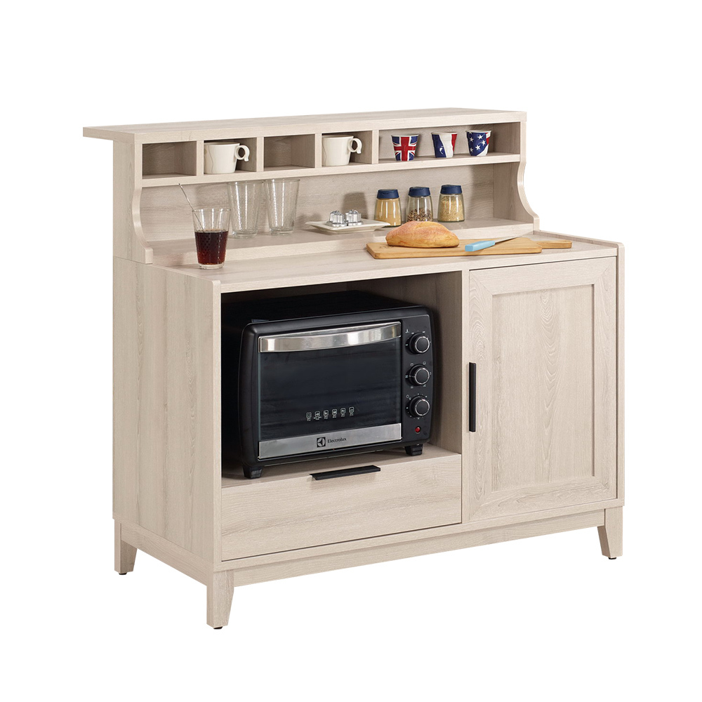 諾文3.3尺中島型吧台桌/餐櫃