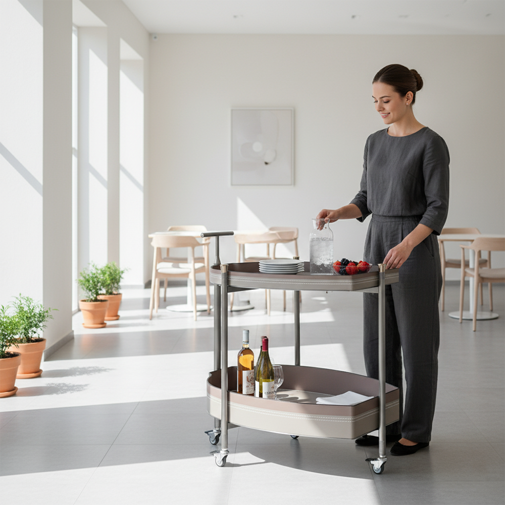 【預購系列】 手推餐車 FC001