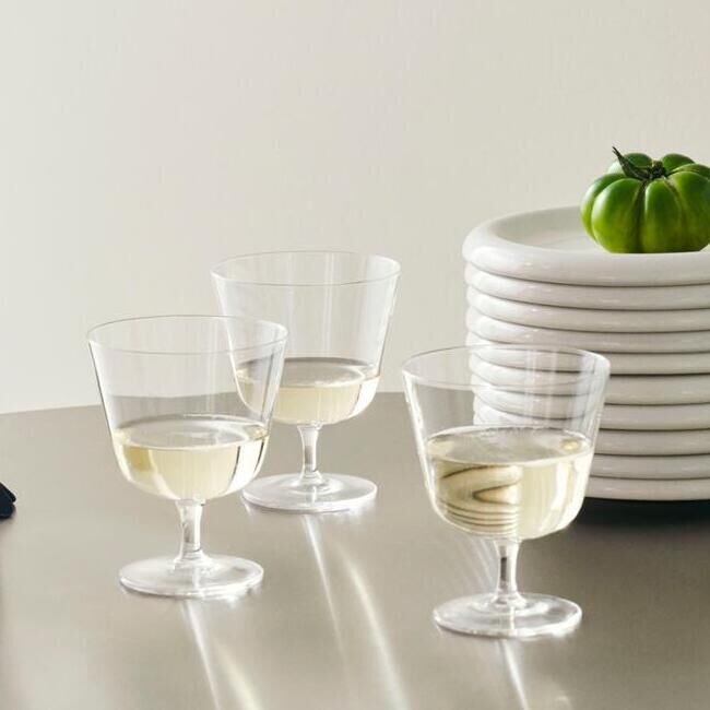 Curve Stem Glass Set of 2 / 高腳杯