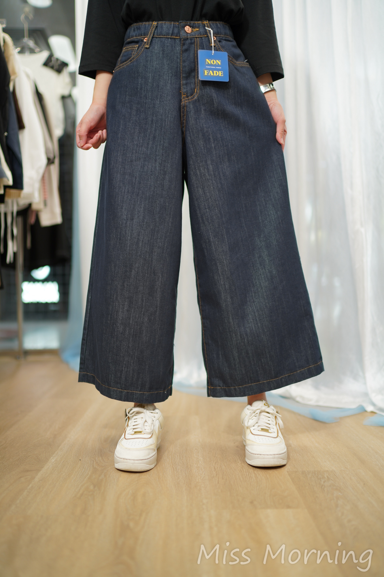 中薄寬牛仔褲(34004)