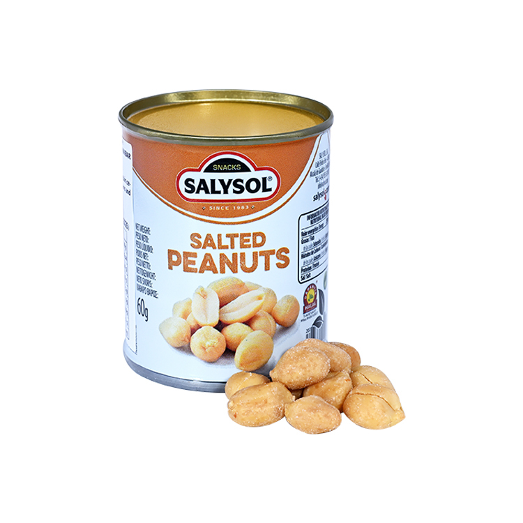 莎莉素迷你罐 -鹽焗花生 60g [食用日期︰30/6/2028]