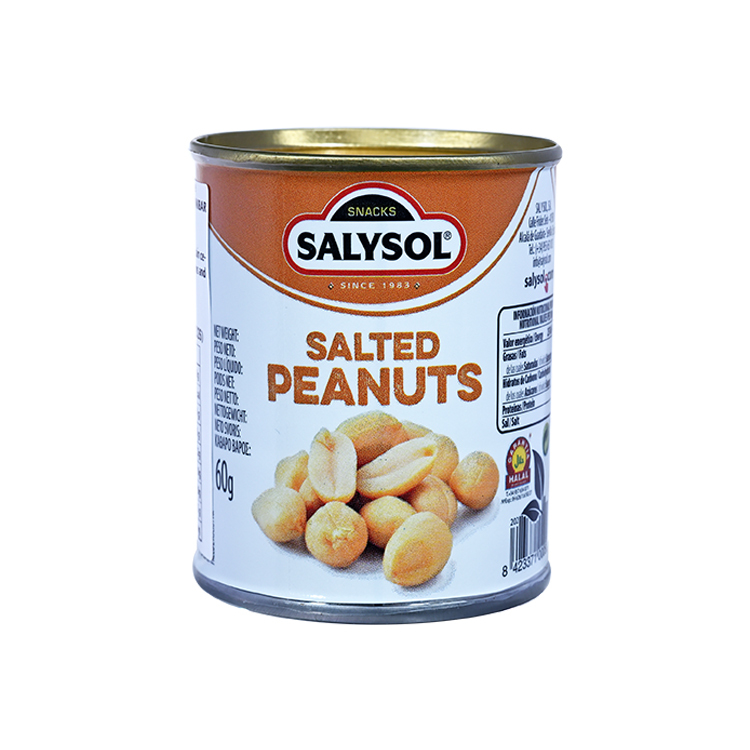 莎莉素迷你罐 -鹽焗花生 60g [食用日期︰30/6/2028]