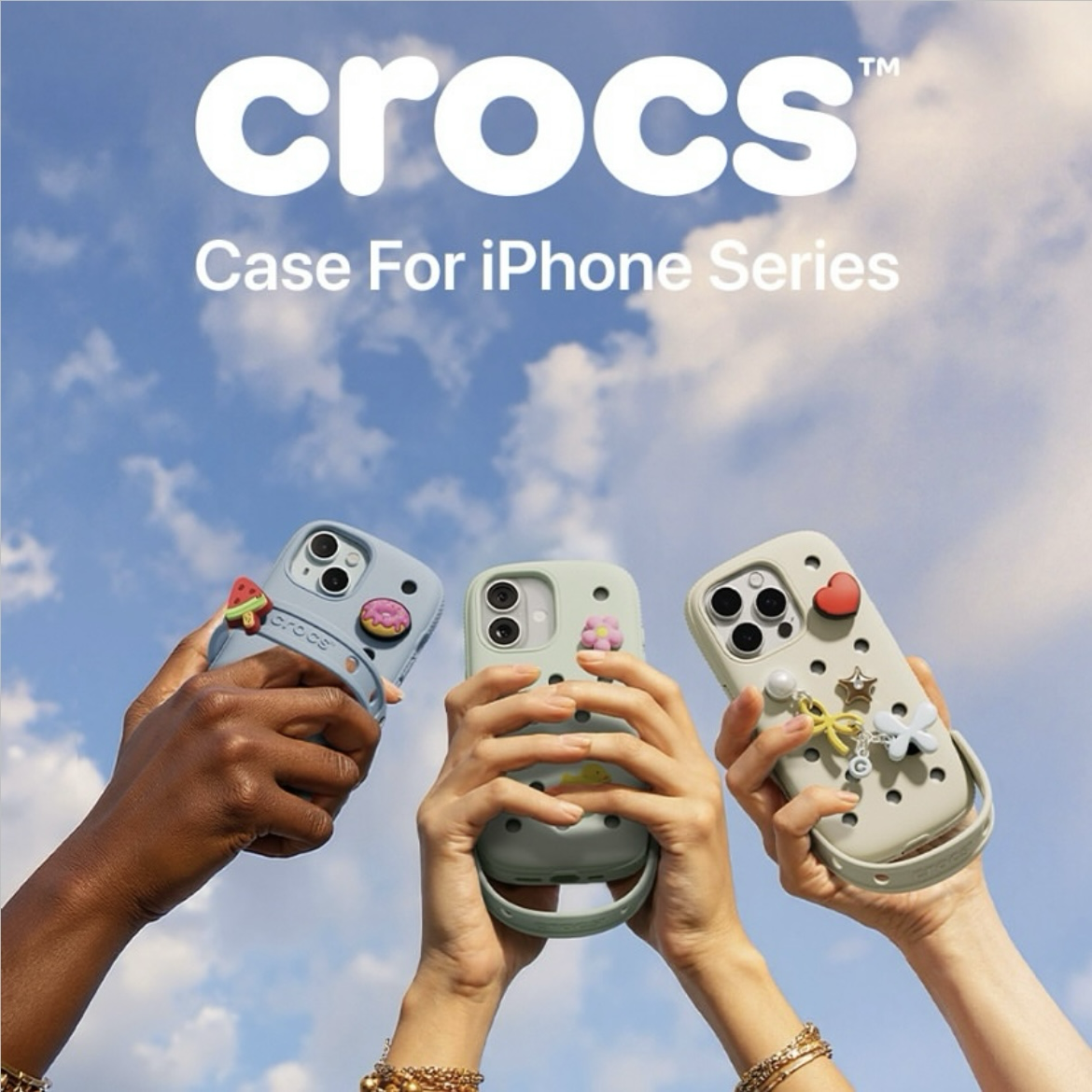 CROCS x SLBS 洞洞手機殼 共5色