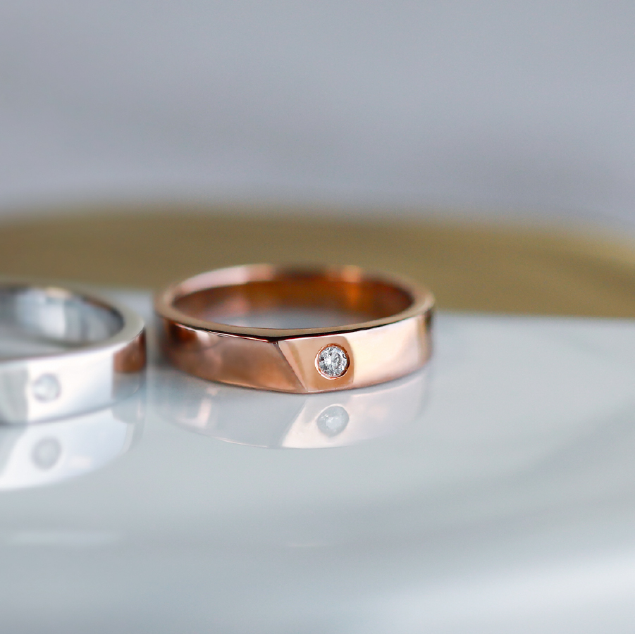 極簡 — 2分鑽石戒指