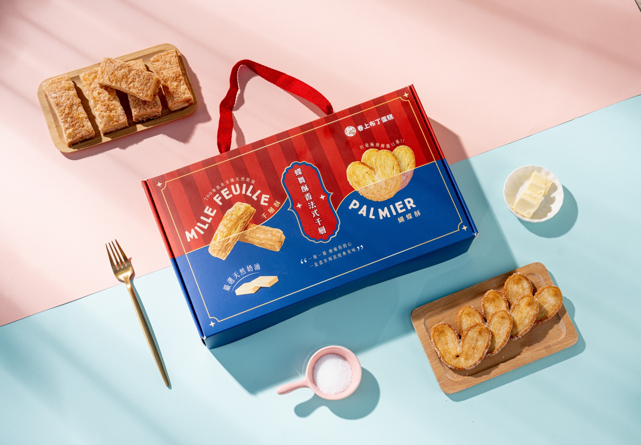 (預購商品 9/10收單) 蝶舞酥香法式千層禮盒 248g