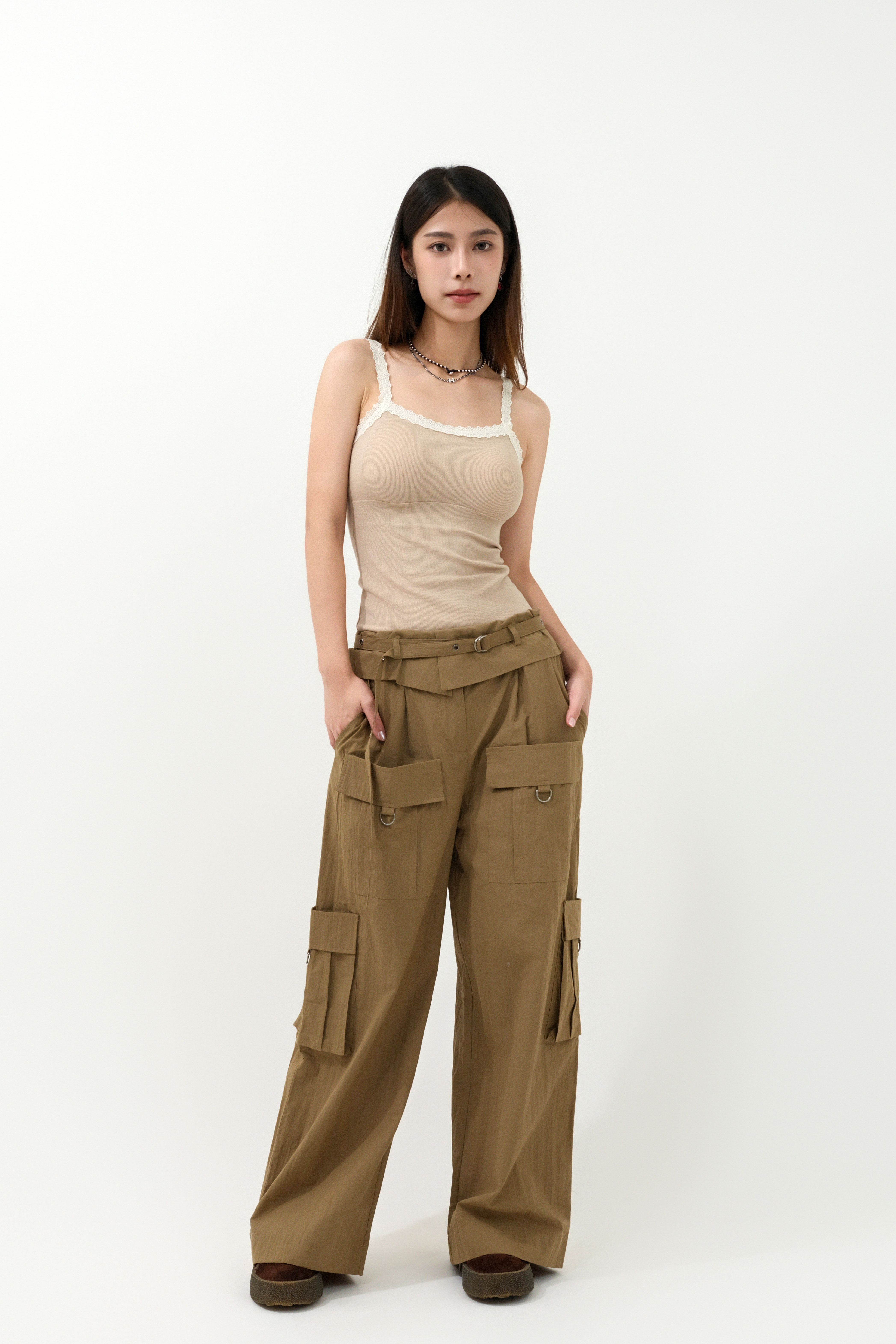 通花花邊吊帶背心bra top (現貨款式）