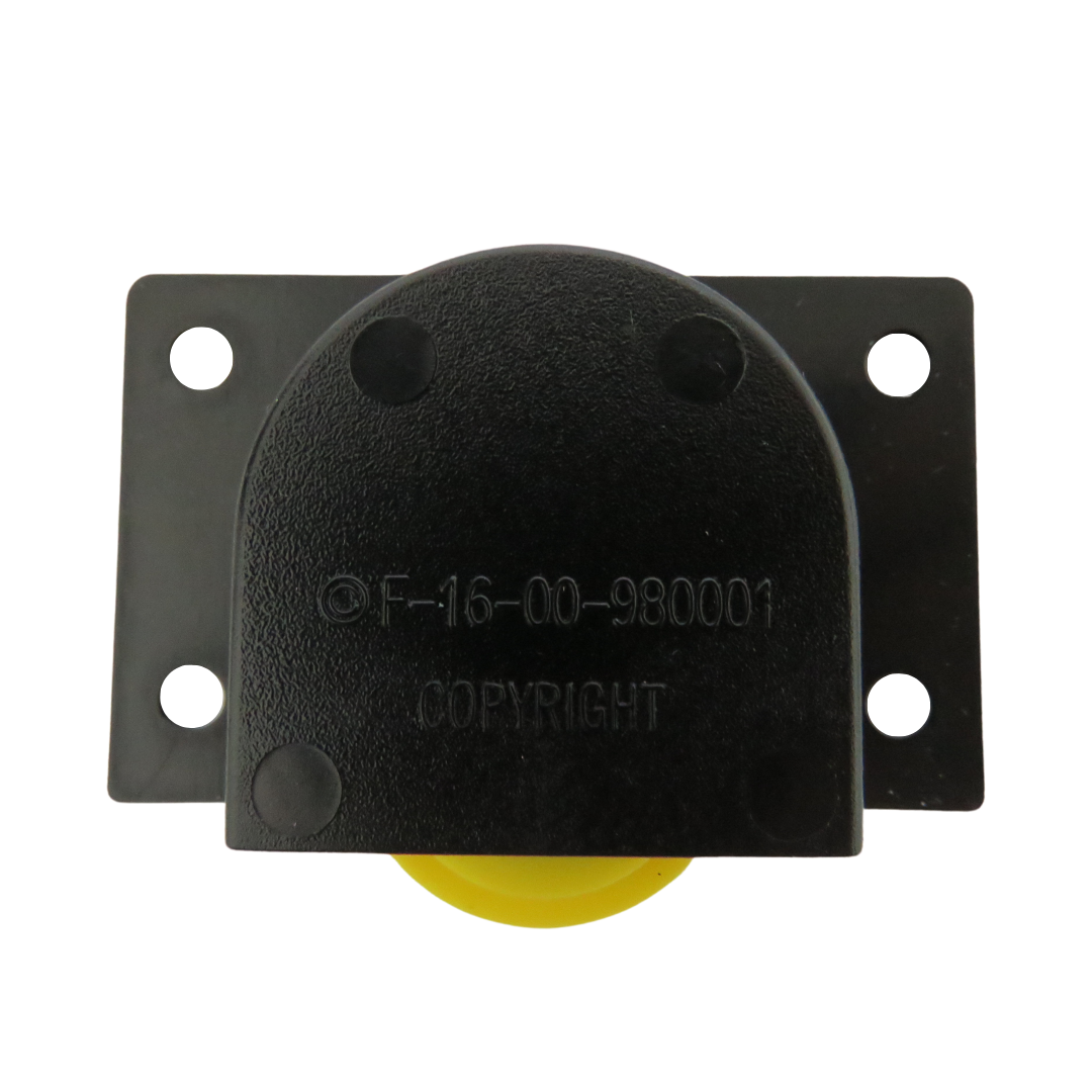 【五金小姐】第三代塑膠T型輪 下輪 拉門用 [ 2入/包 ]