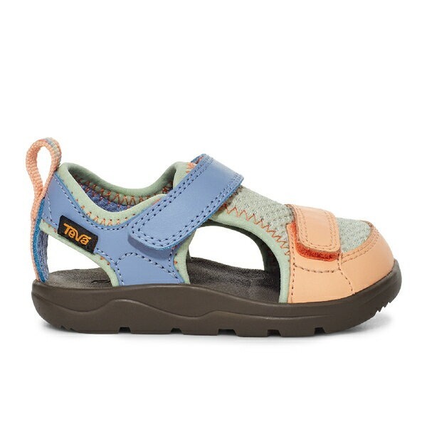 TEVA 童鞋 HURRICANE SEEKADO 彩橘色 護趾 中小童 TV1124130CBSM