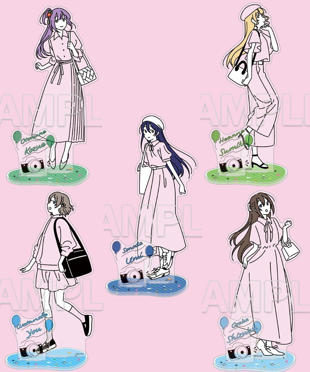 預購-『LoveLive！系列』 穿上季節去散步。 壓克力立牌 系列 【日本進口精品】