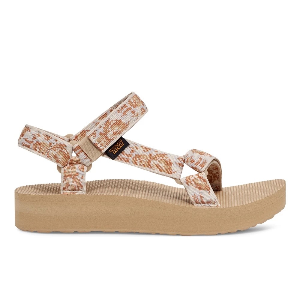 TEVA 涼鞋 MIDFORM UNIVERSAL 奶茶 復古花紋 女 TV1090969PCSH