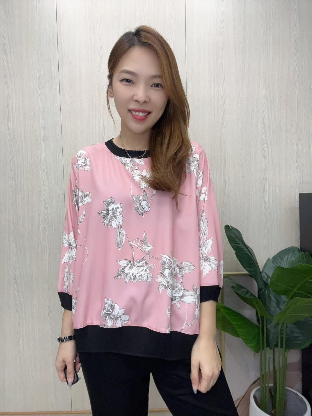 韓國高質雪紡Gate top~104A