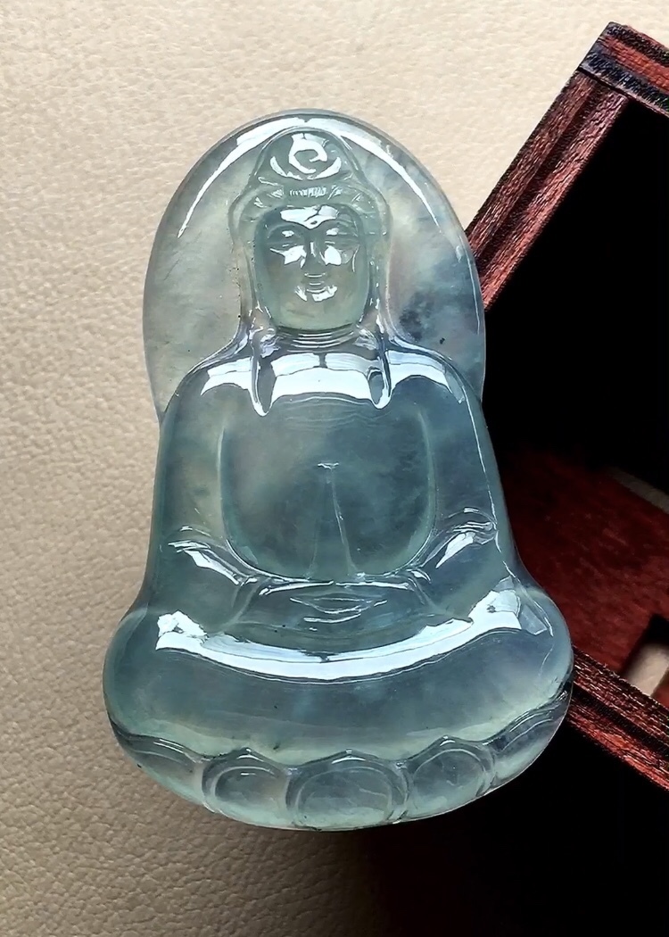 723317 翡翠高冰底色觀音