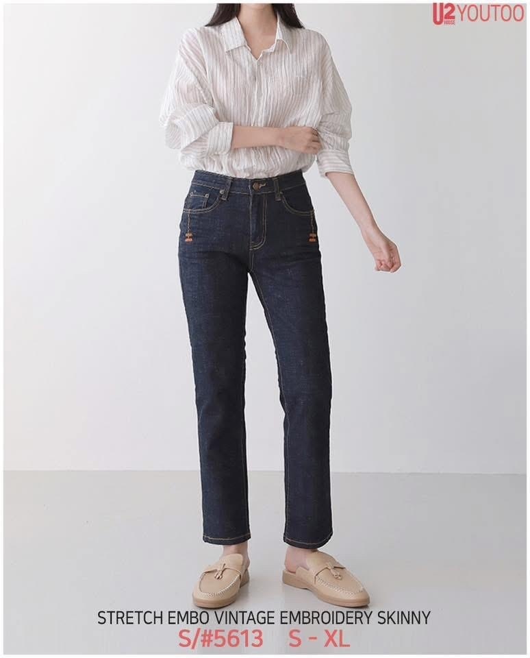 韓國U2牛仔褲