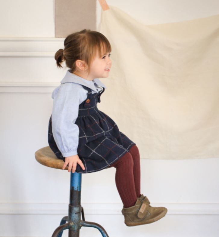 1+ in the family 羅紋褲襪 SALLY melanzana