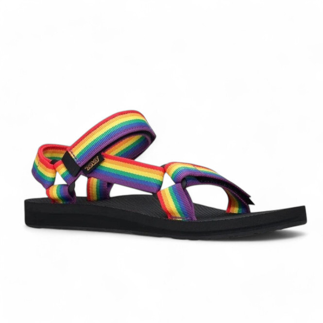 TEVA 涼鞋 ORIGINAL UNIVERSAL 黑 彩虹 織帶 女 TV1003987RWBC