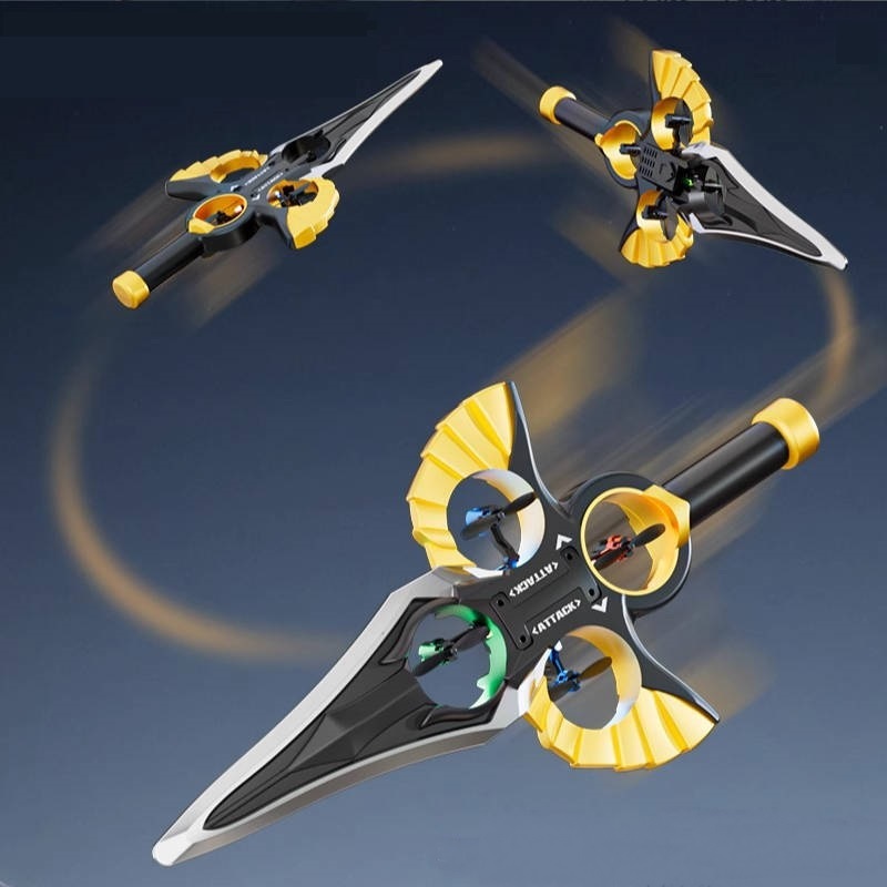 男孩的夢想 - 仙俠御劍飛行體感遙控飛劍無人機（遙控器＋遙控手錶）