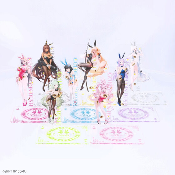 236451 Pbandai 預訂 2025/11月 勝利の女神：NIKKE　アクリルスタンドコースター