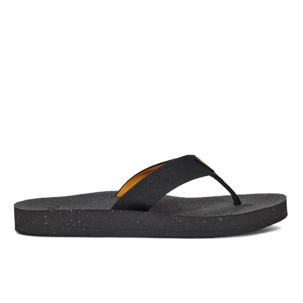 TEVA 拖鞋 REFLIP 黑橘 再生織帶 夾腳拖鞋 男 TV1124051BLK