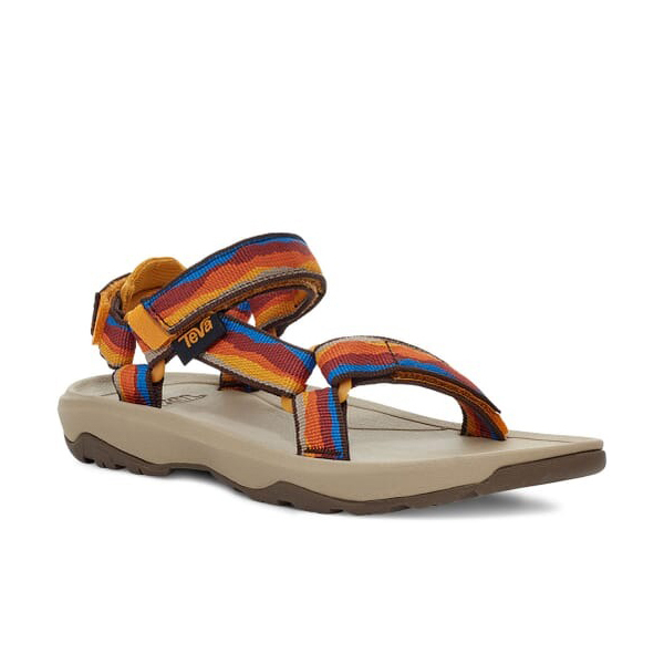 TEVA 童鞋 HURRICANE XLT2 黃橘卡其 機能 涼鞋 中童 TV1019390CVSN