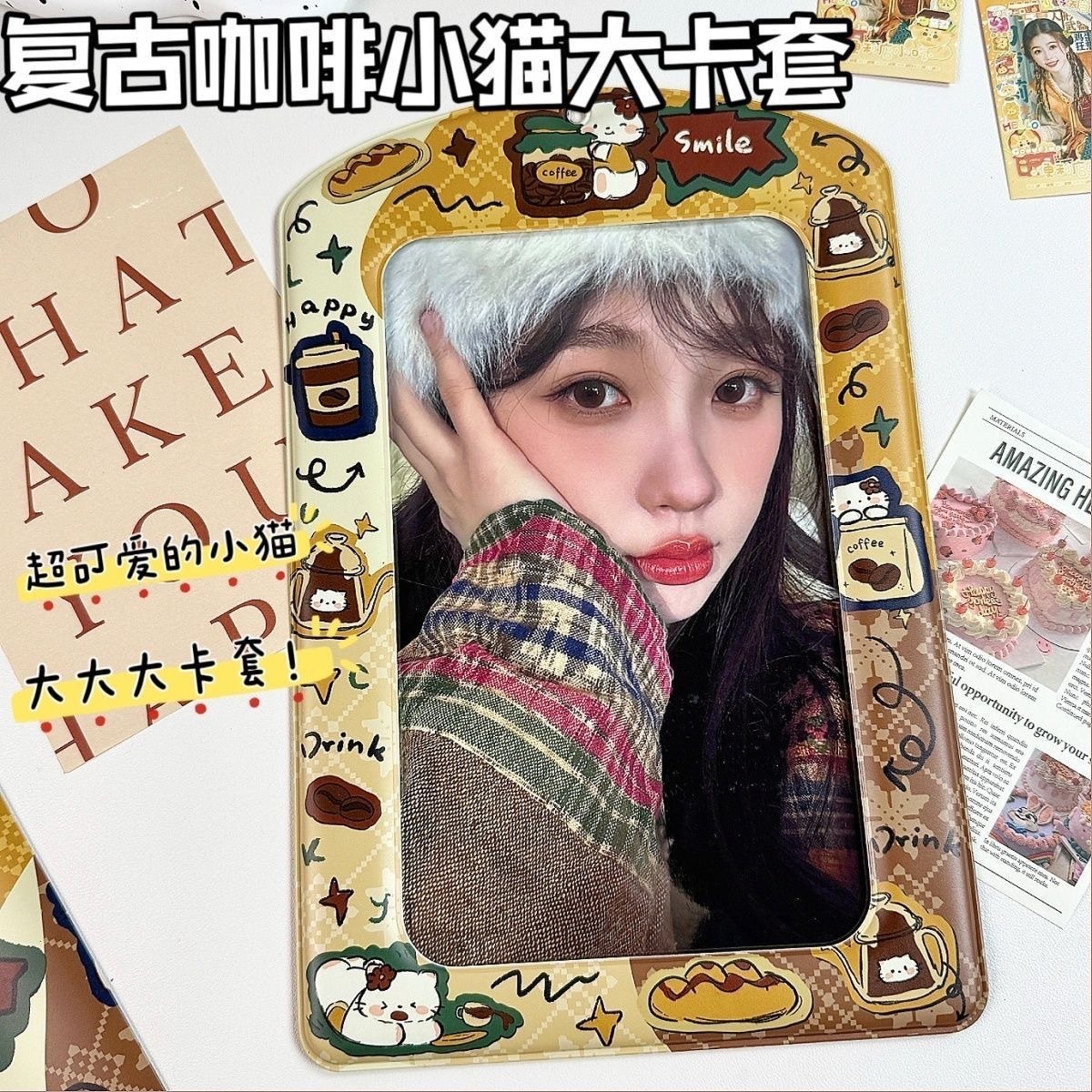 A4 Idol Photocard Binder Hanging Case