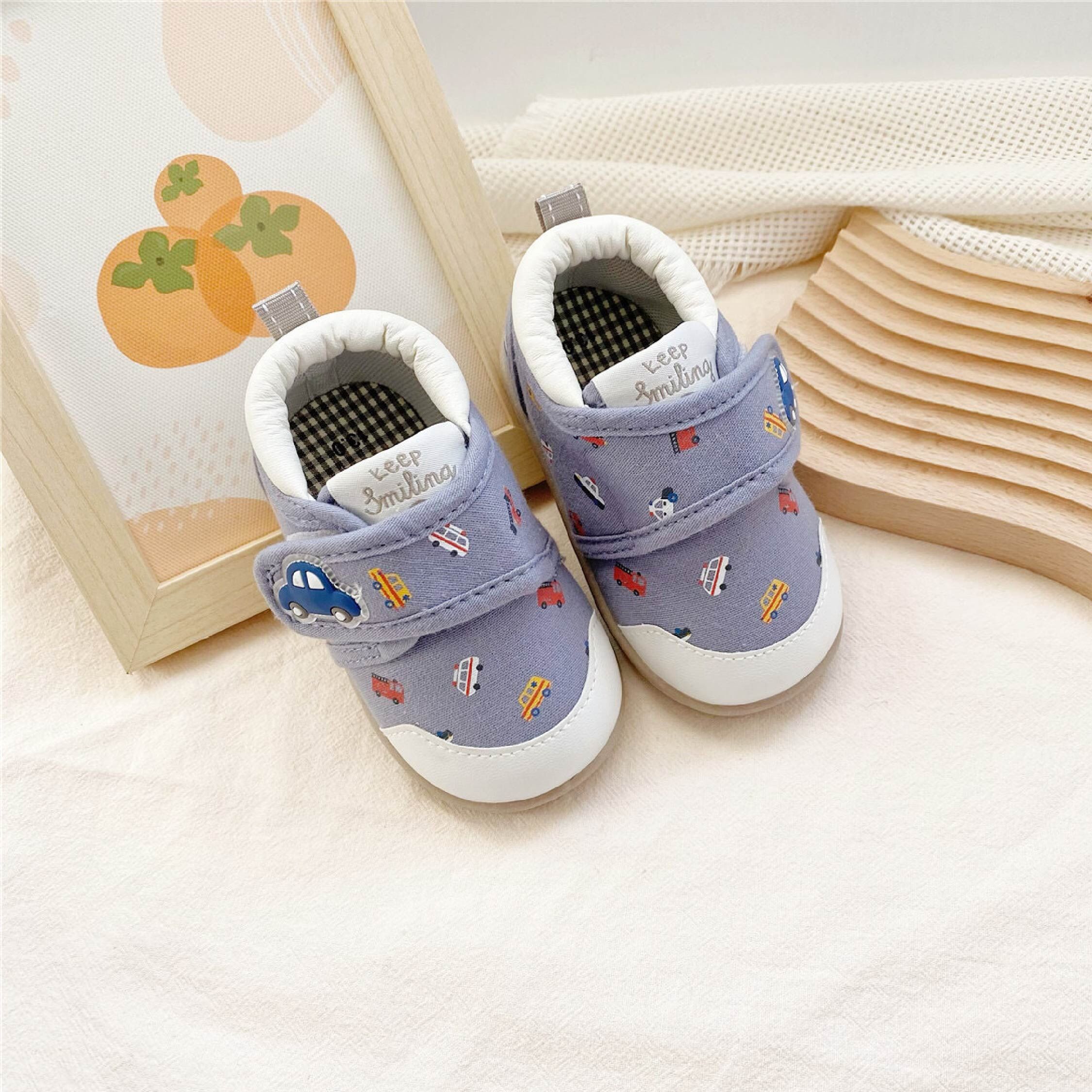 【JA4110】交通車車學步鞋