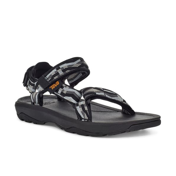 TEVA 童鞋 HURRICANE XLT2 黑灰條紋 機能 涼鞋 中童 TV1019390CTRB