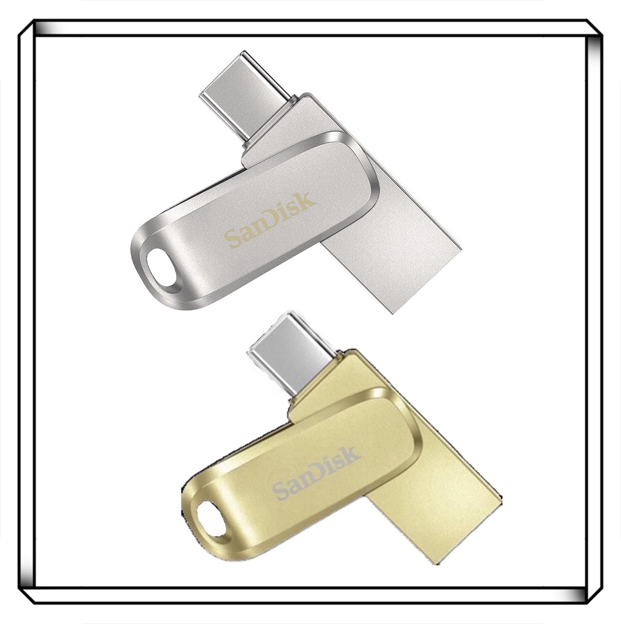 SanDisk Ultra Dual Drive Luxe USB Type-C 512GB 1TB 雙用隨身碟