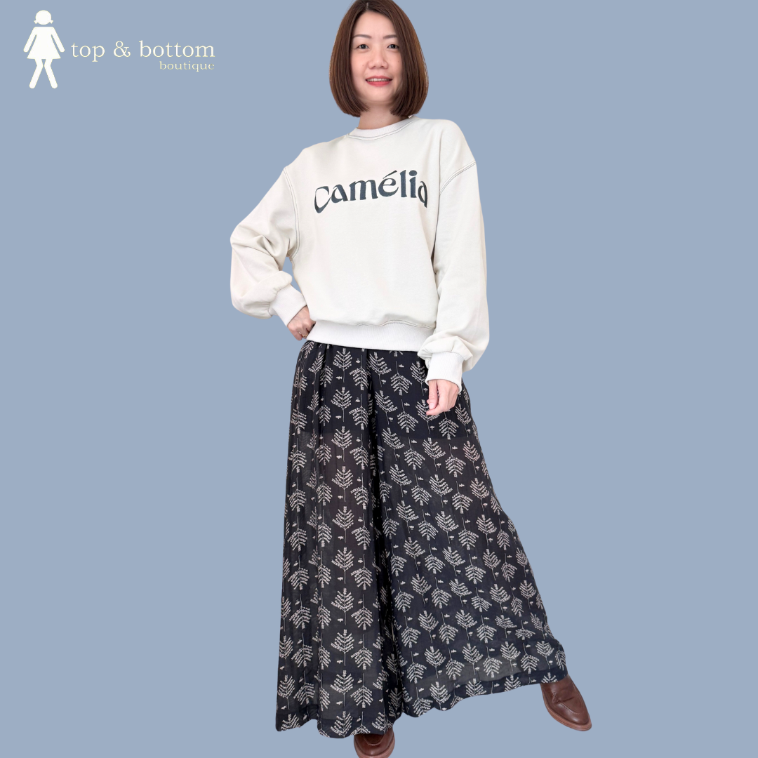 LONG SLEEVE WORDING SWEATS