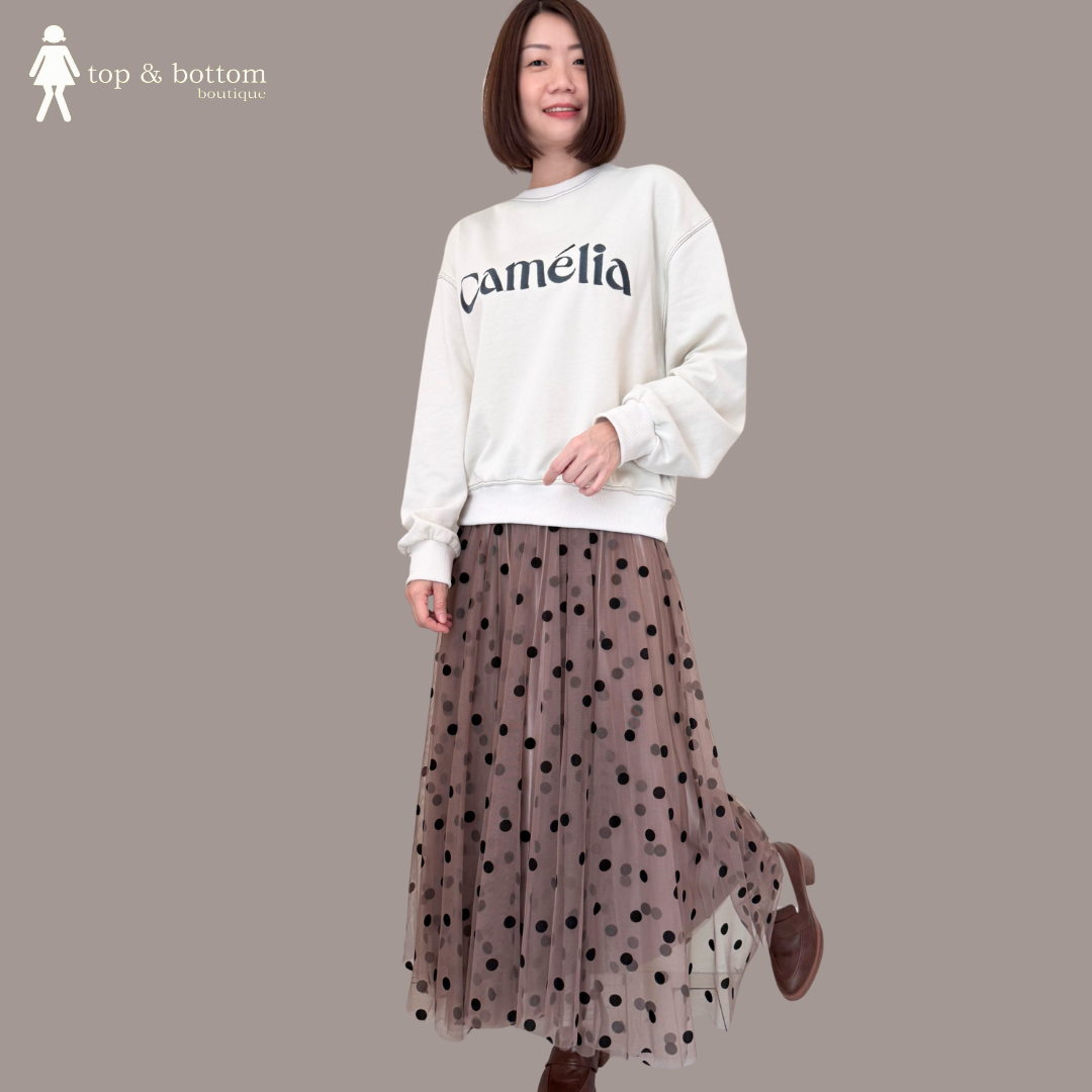 LONG SLEEVE WORDING SWEATS