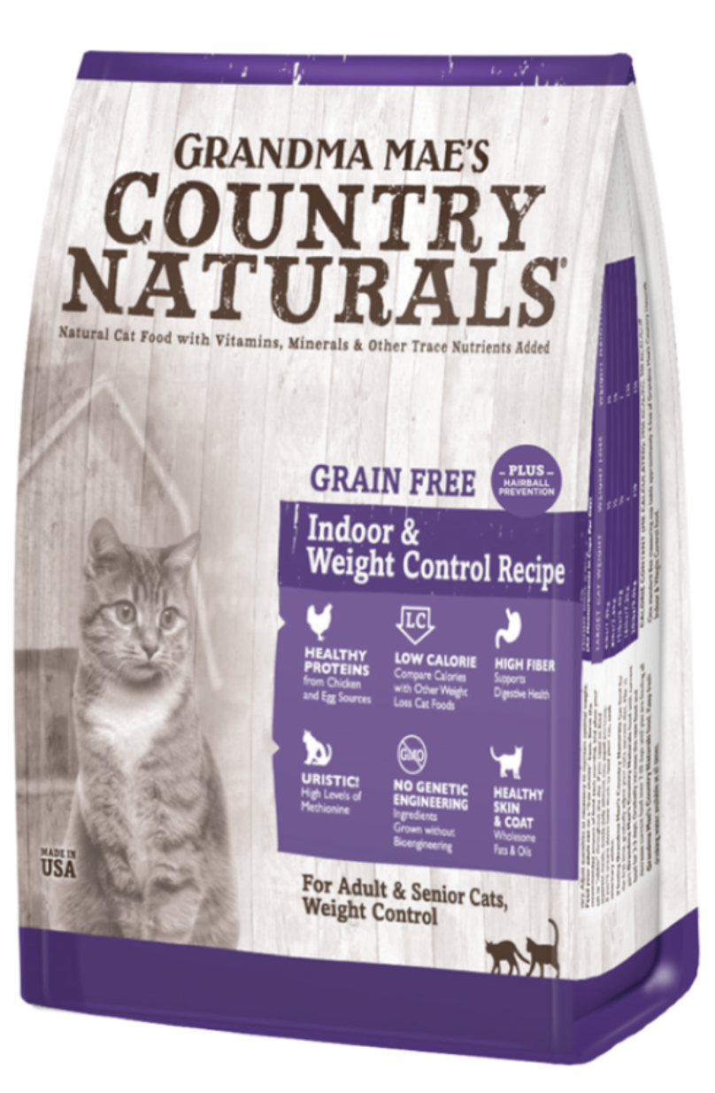 COUNTRY NATURALS｜12 lbs 貓｜無穀物體重控制去毛球室內配方(減肥)