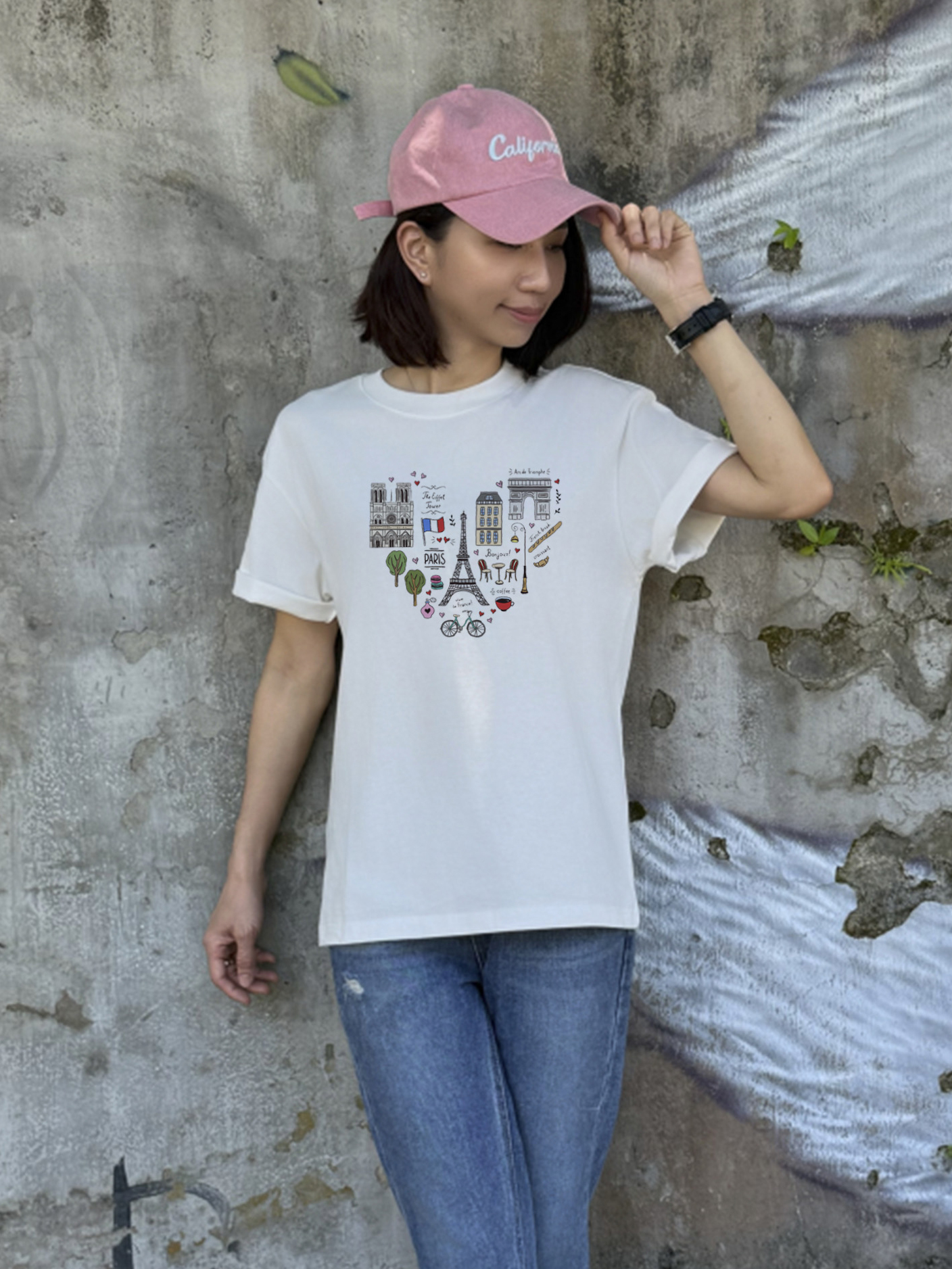 城市系列個性潮T (Paris)