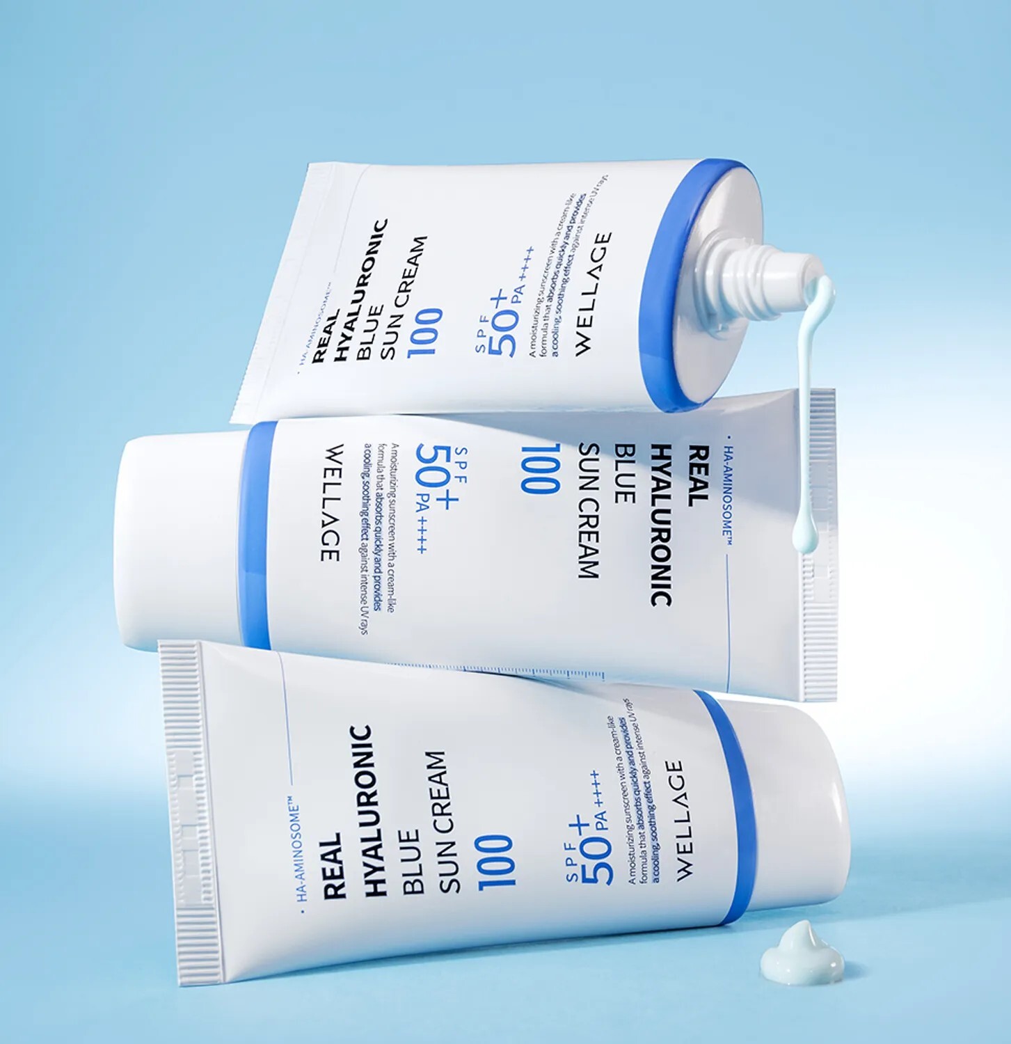 [S] BEAUTY DB WELLAGE REAL HYALURONIC BLUE SUN CREAM, 8809619273445 (SBU477)