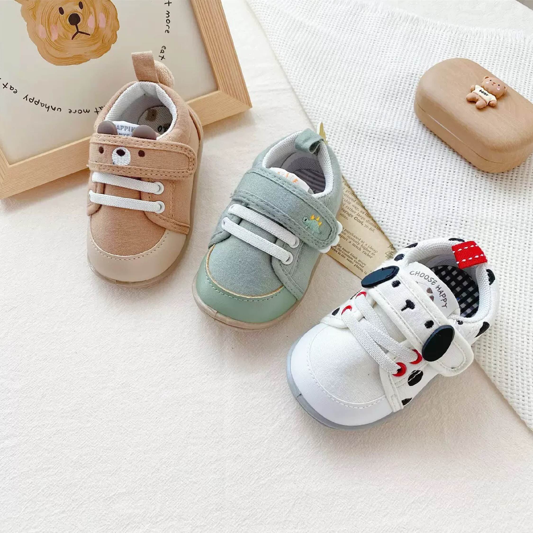 【JA4105】斑點狗與好友學步鞋＊三色