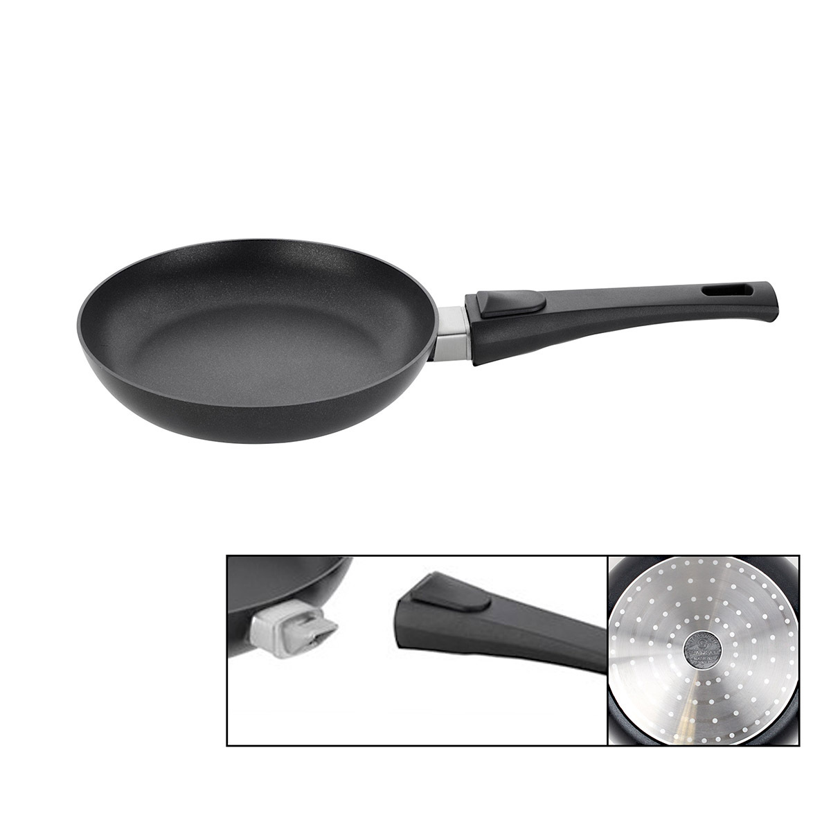 SCANPAN -URBAN系列 D20cm可拆卸式手柄煎鍋 (電磁爐適用) -66002003