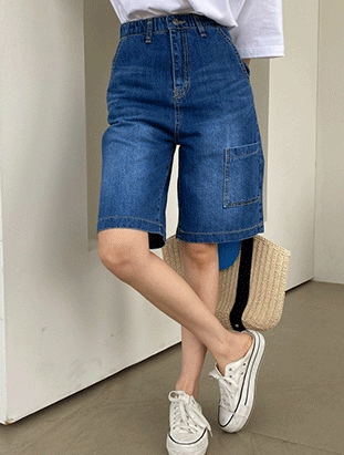 秋季新款/單口袋及膝短褲 MANIFEST正韓🇰🇷