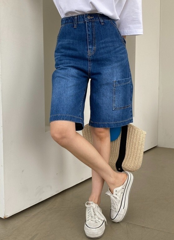 秋季新款/單口袋及膝短褲 MANIFEST正韓🇰🇷