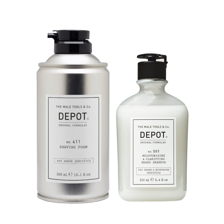 DEPOT 清爽刮鬍組
