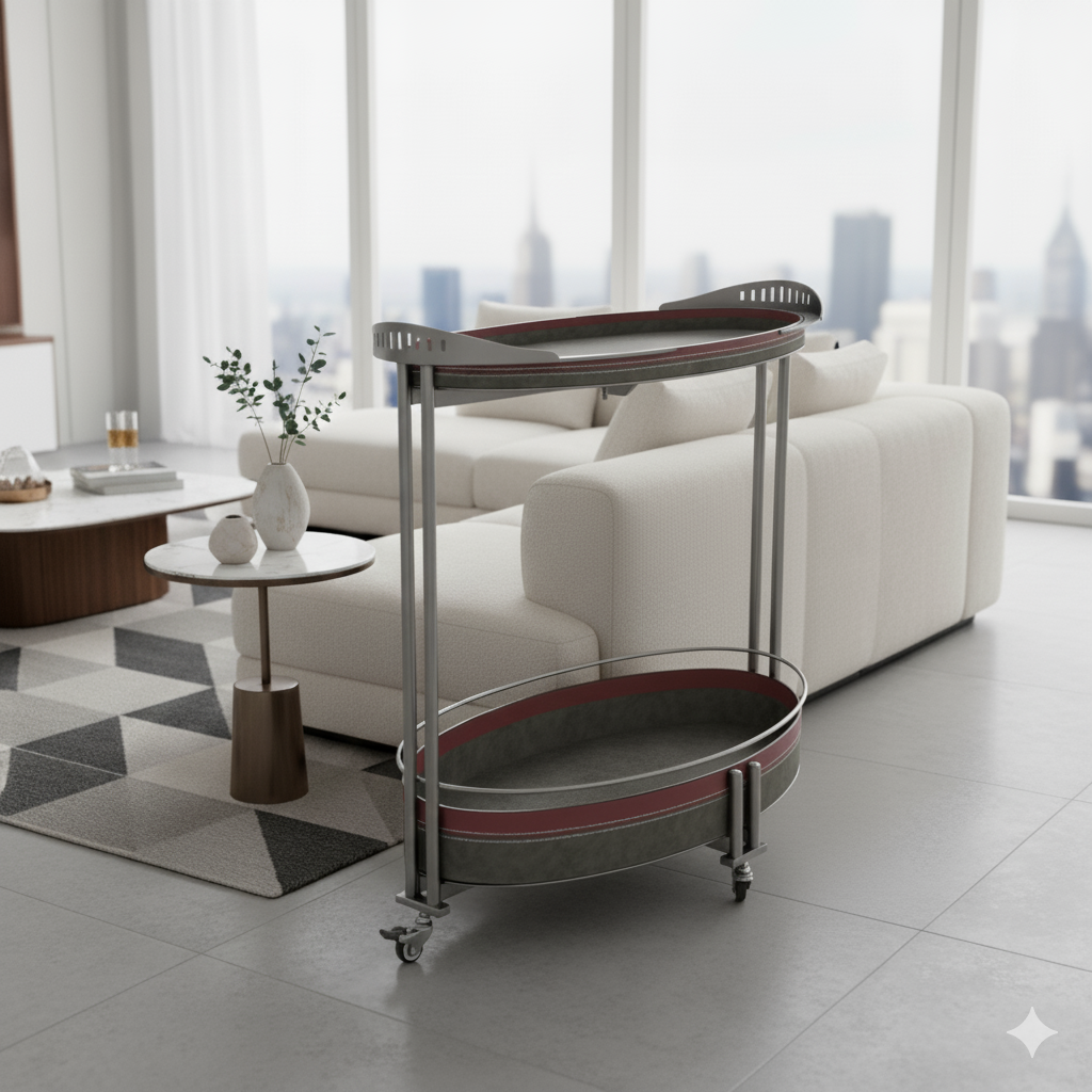 【預購系列】 手推餐車 FC004