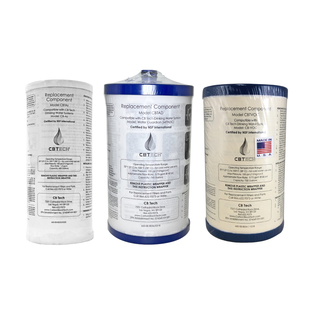 【CBTech】 淨水器 原裝濾心 CBTAS CBTAD CBTVOC（相容美而浦Multipure）